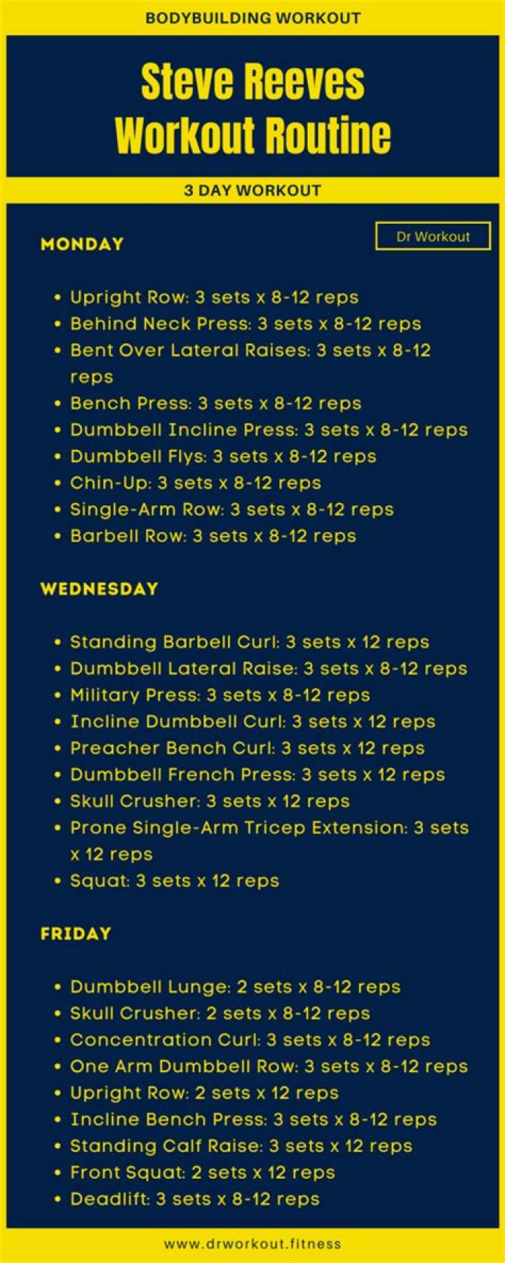 Melissa Reeves Workout Routine