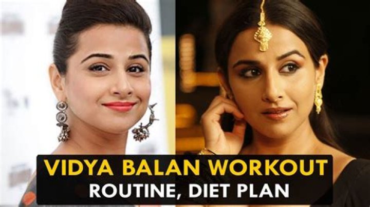 Vidya Balan Workout Routine